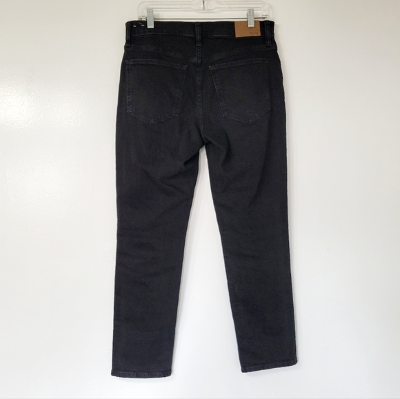 Madewell Mid-Rise Perfect Vintage Jean in Clean Black Wash Size 28 - Picture 5 of 14